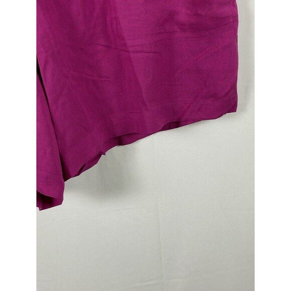 Wild fox Women’s Pink Rayon Shorts Sz M Pull On 5” Inseam Stretch Flat Front - Picture 8 of 13